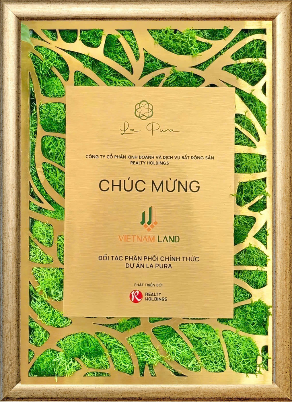 Vietnam Land đơn vị phân phối chính thức F1 dự án Lapura